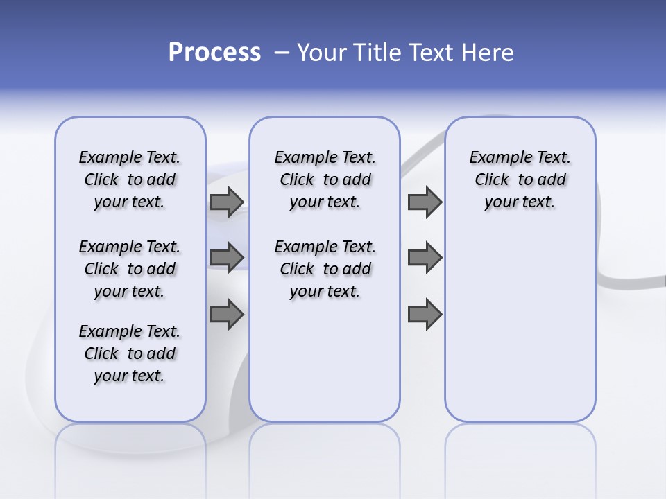 Parallel Compact Blue PowerPoint Template
