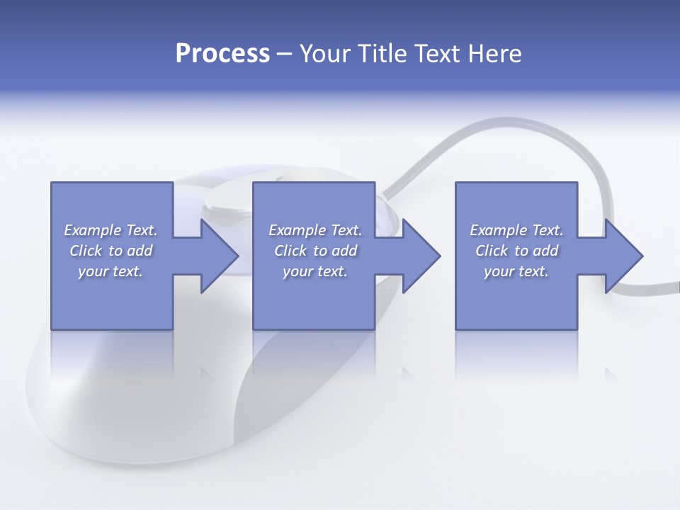 Parallel Compact Blue PowerPoint Template