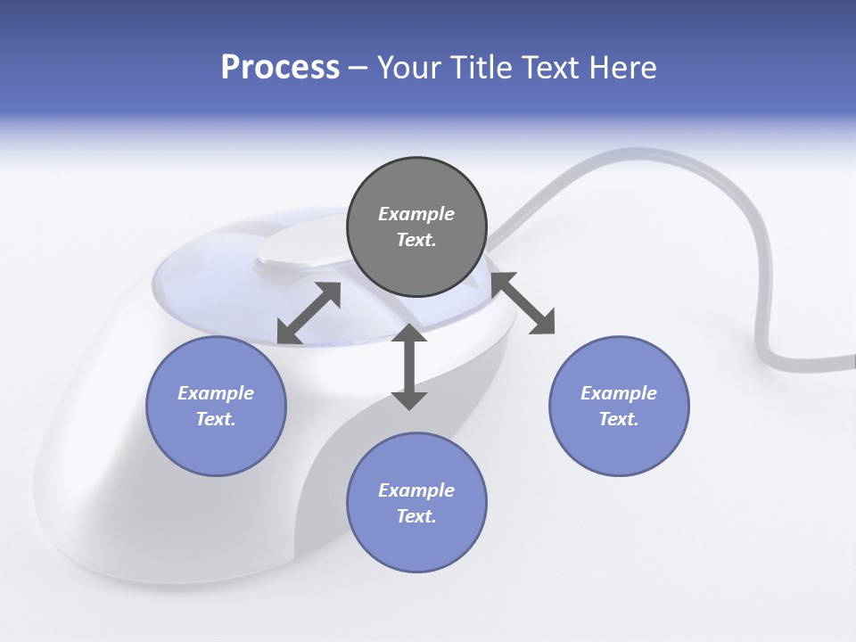 Parallel Compact Blue PowerPoint Template
