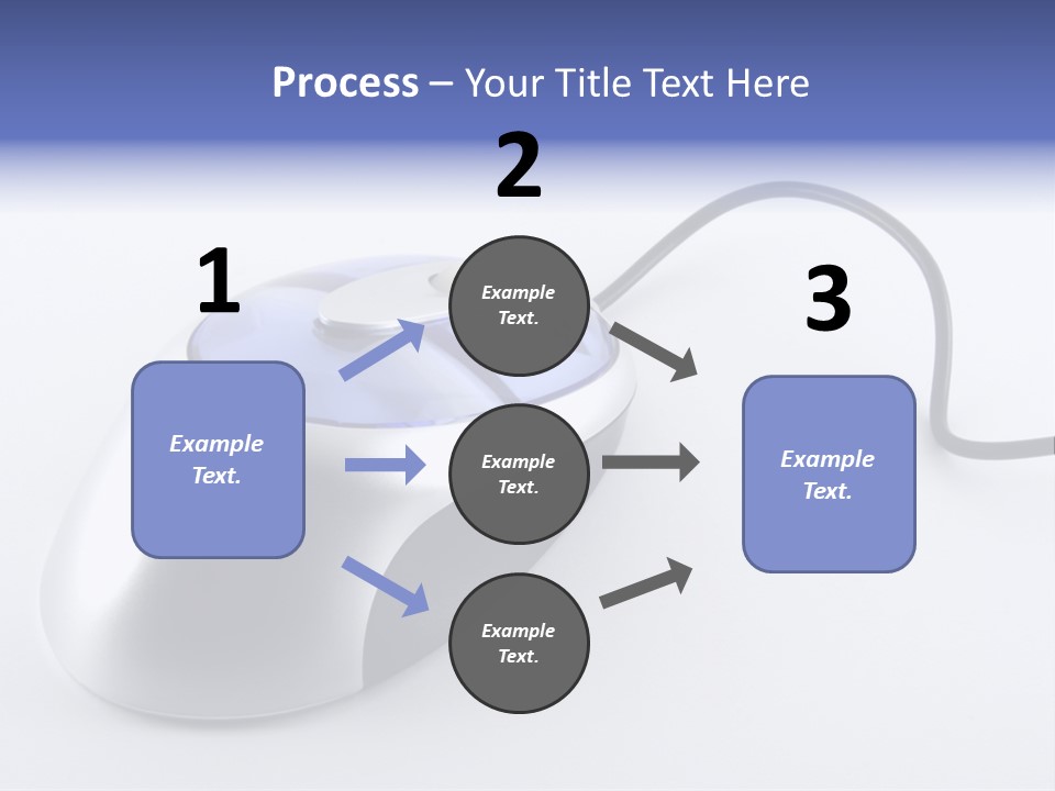 Parallel Compact Blue PowerPoint Template