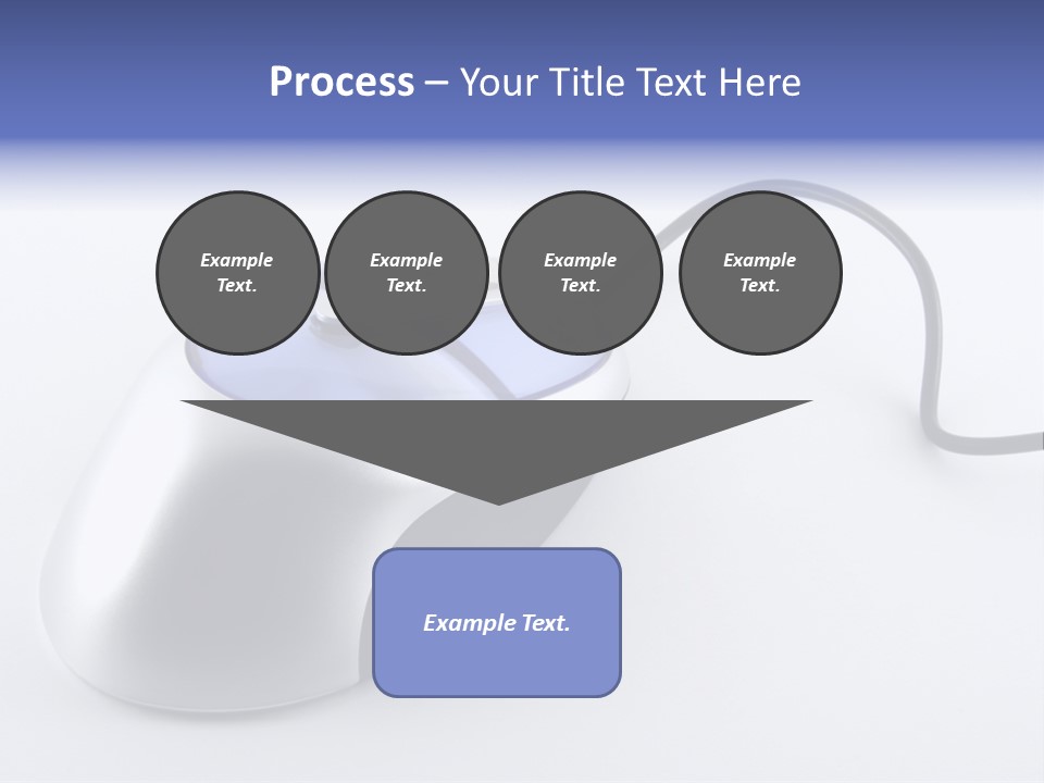 Parallel Compact Blue PowerPoint Template