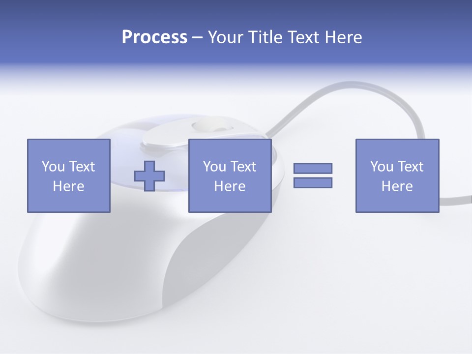 Parallel Compact Blue PowerPoint Template