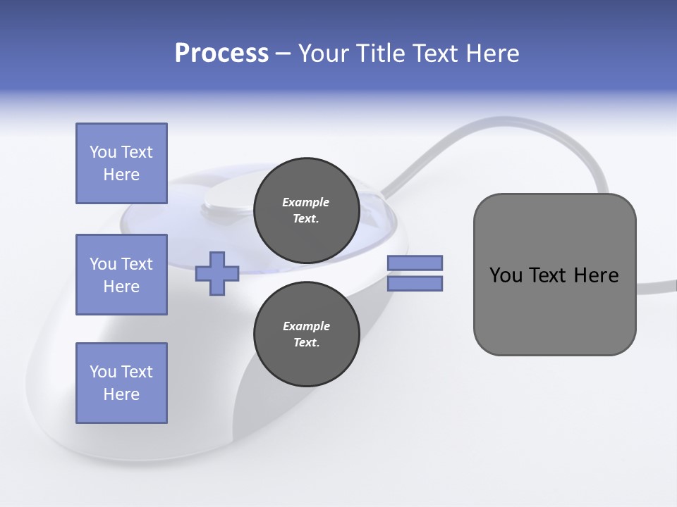 Parallel Compact Blue PowerPoint Template