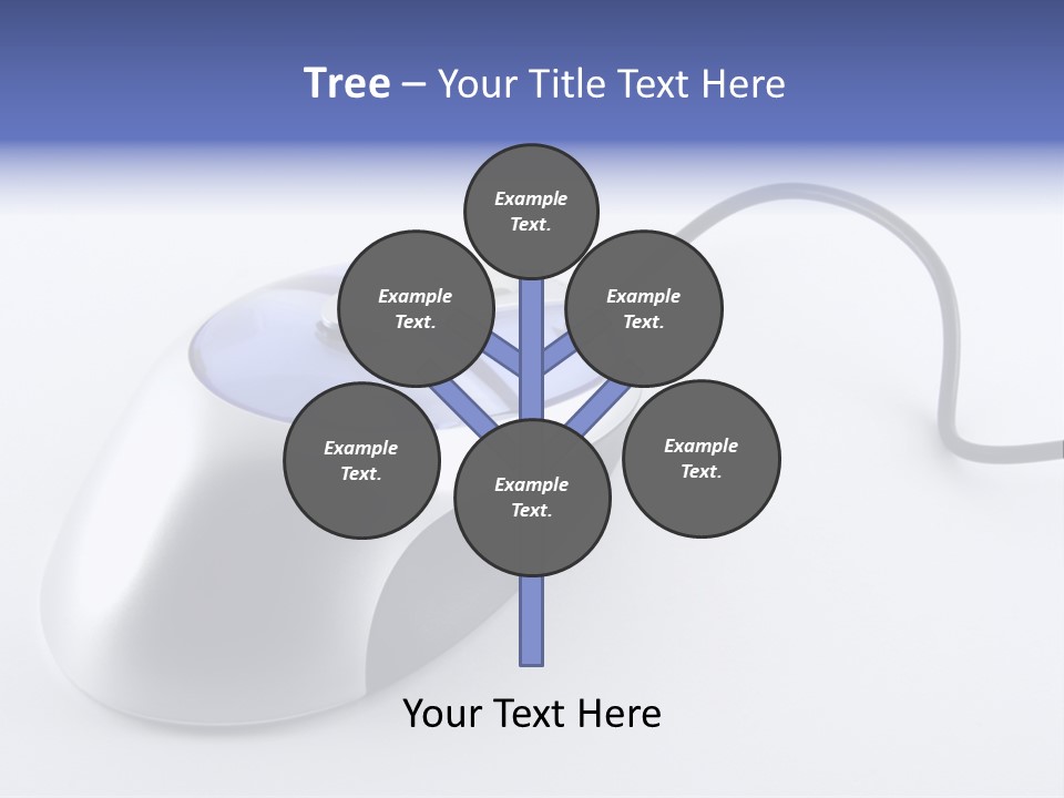 Parallel Compact Blue PowerPoint Template