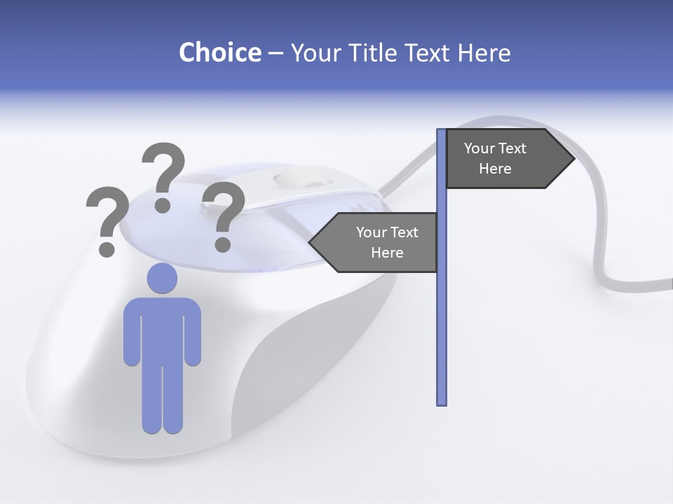 Parallel Compact Blue PowerPoint Template