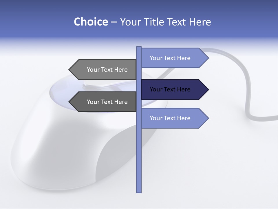 Parallel Compact Blue PowerPoint Template