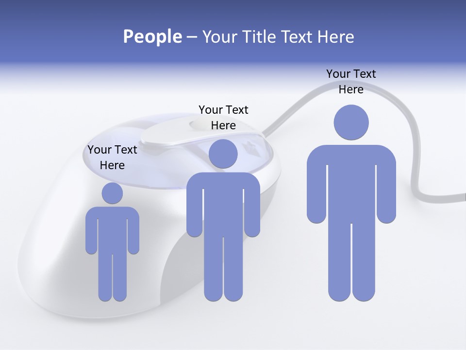 Parallel Compact Blue PowerPoint Template