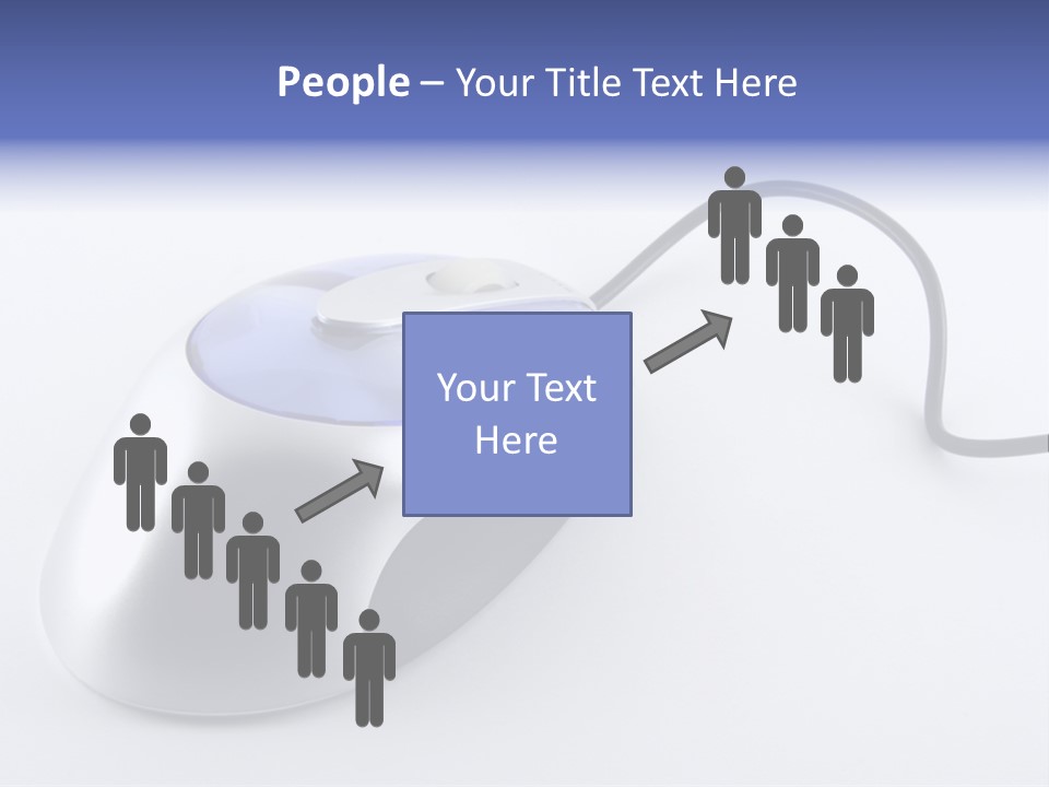 Parallel Compact Blue PowerPoint Template