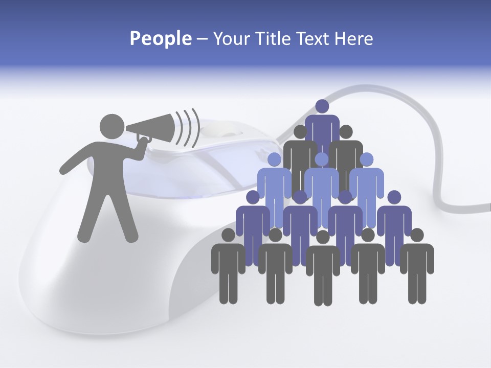 Parallel Compact Blue PowerPoint Template