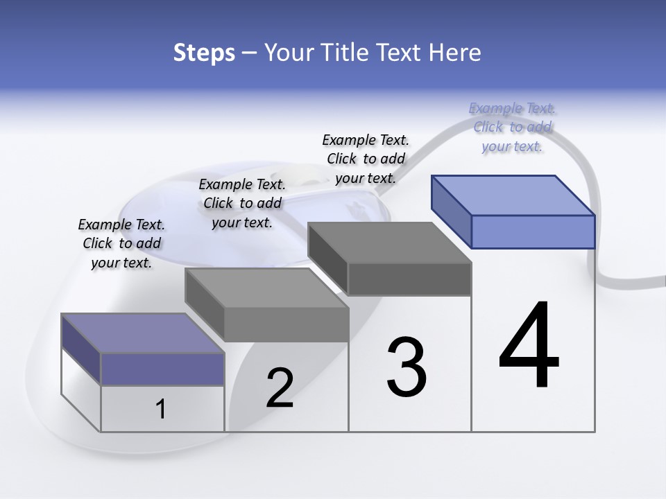 Parallel Compact Blue PowerPoint Template