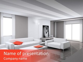 Person Apartment Premise PowerPoint Template