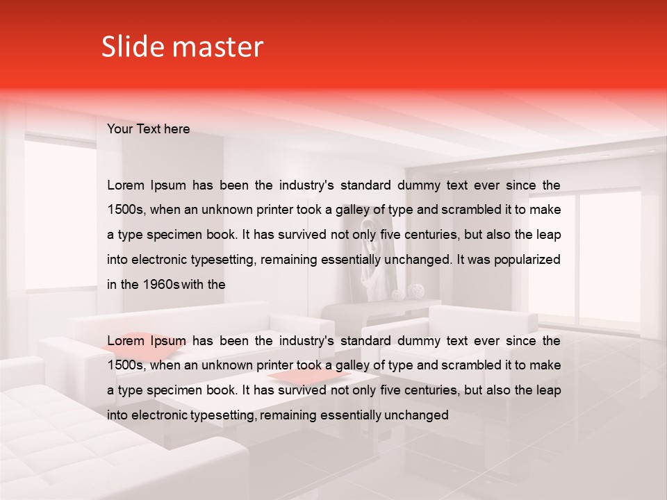 Person Apartment Premise PowerPoint Template