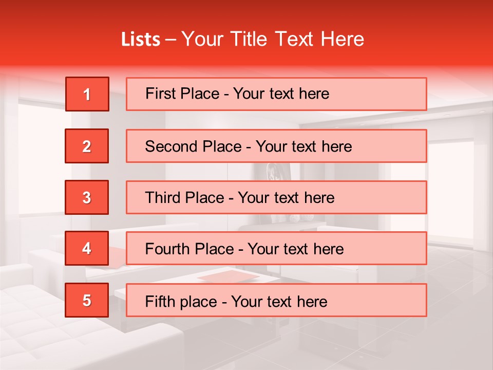 Person Apartment Premise PowerPoint Template