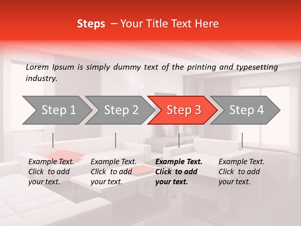 Person Apartment Premise PowerPoint Template