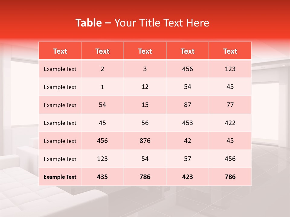 Person Apartment Premise PowerPoint Template