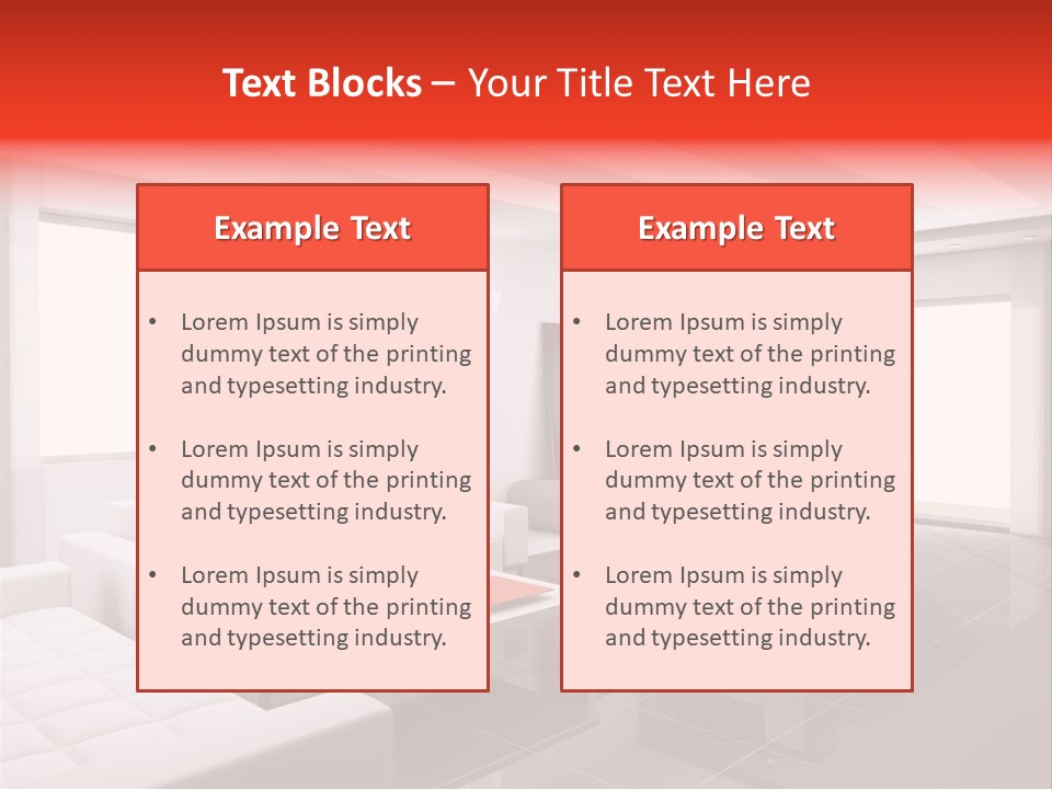 Person Apartment Premise PowerPoint Template