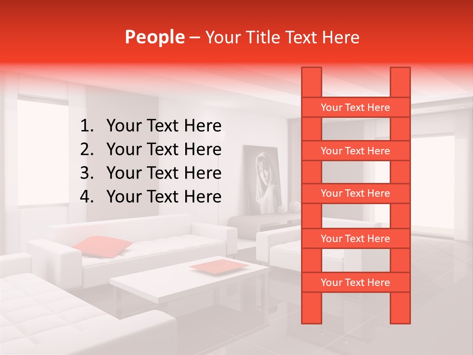 Person Apartment Premise PowerPoint Template