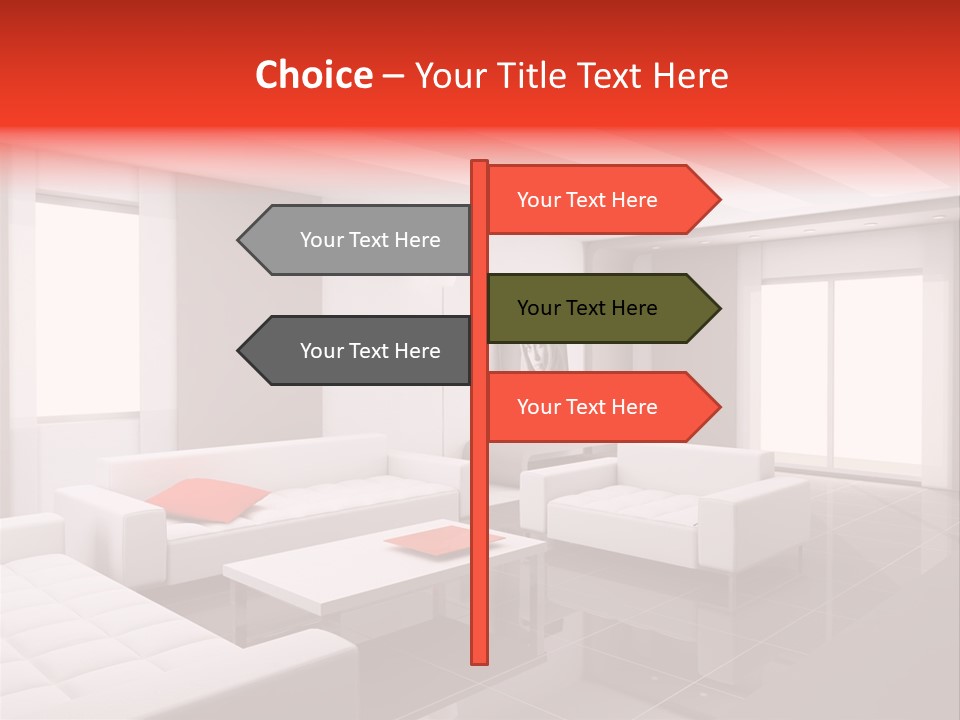 Person Apartment Premise PowerPoint Template