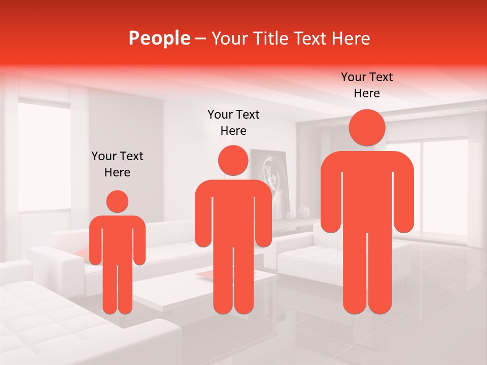 Person Apartment Premise PowerPoint Template