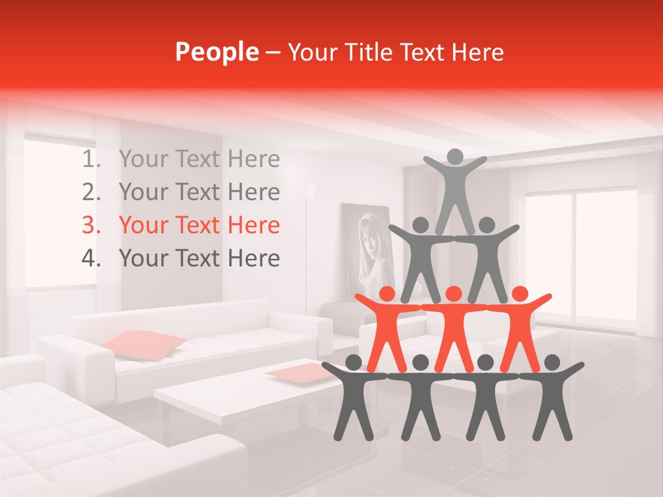 Person Apartment Premise PowerPoint Template
