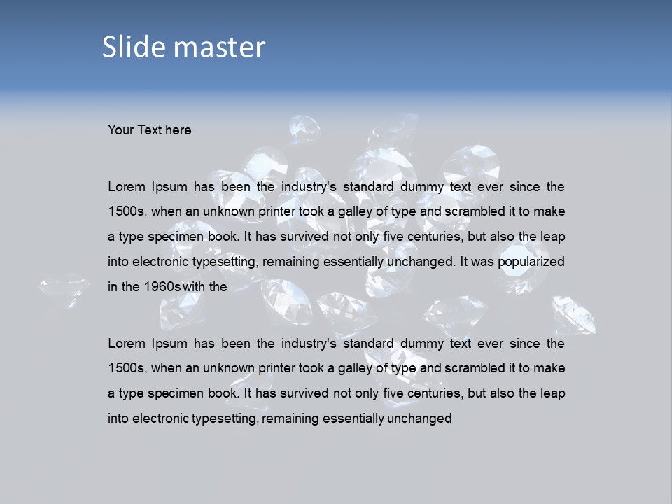 Forever Fiancee Resolution PowerPoint Template