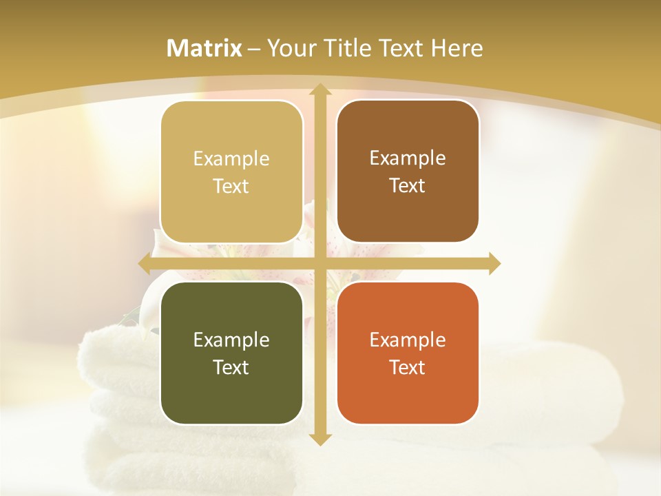 White Room Stacked PowerPoint Template