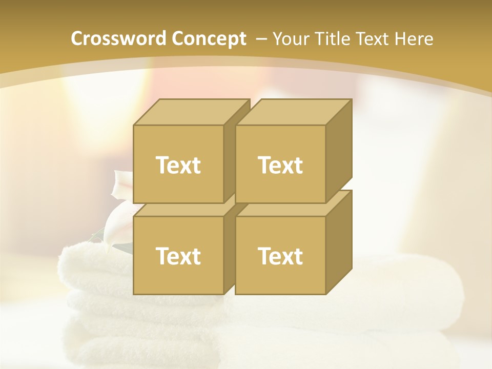 White Room Stacked PowerPoint Template