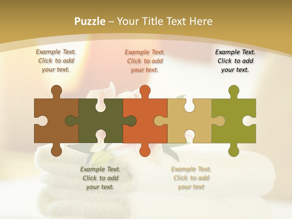 White Room Stacked PowerPoint Template