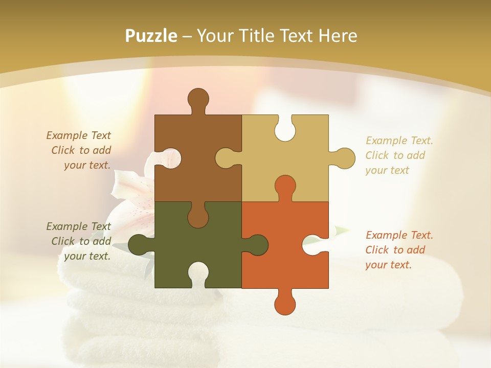 White Room Stacked PowerPoint Template