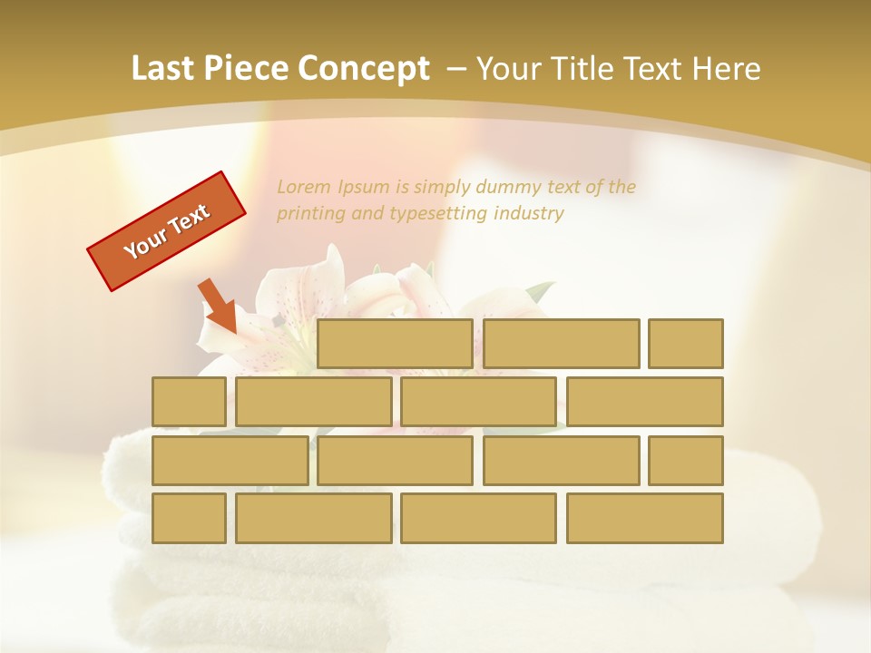 White Room Stacked PowerPoint Template