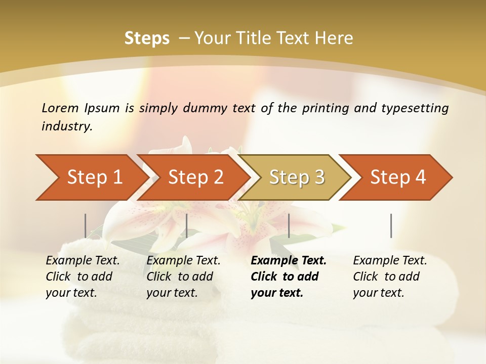 White Room Stacked PowerPoint Template