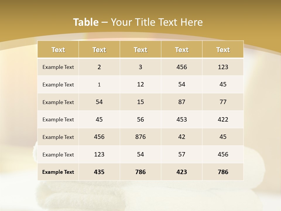White Room Stacked PowerPoint Template