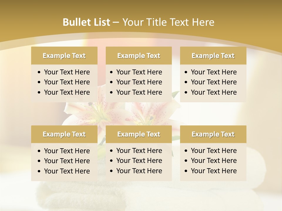 White Room Stacked PowerPoint Template