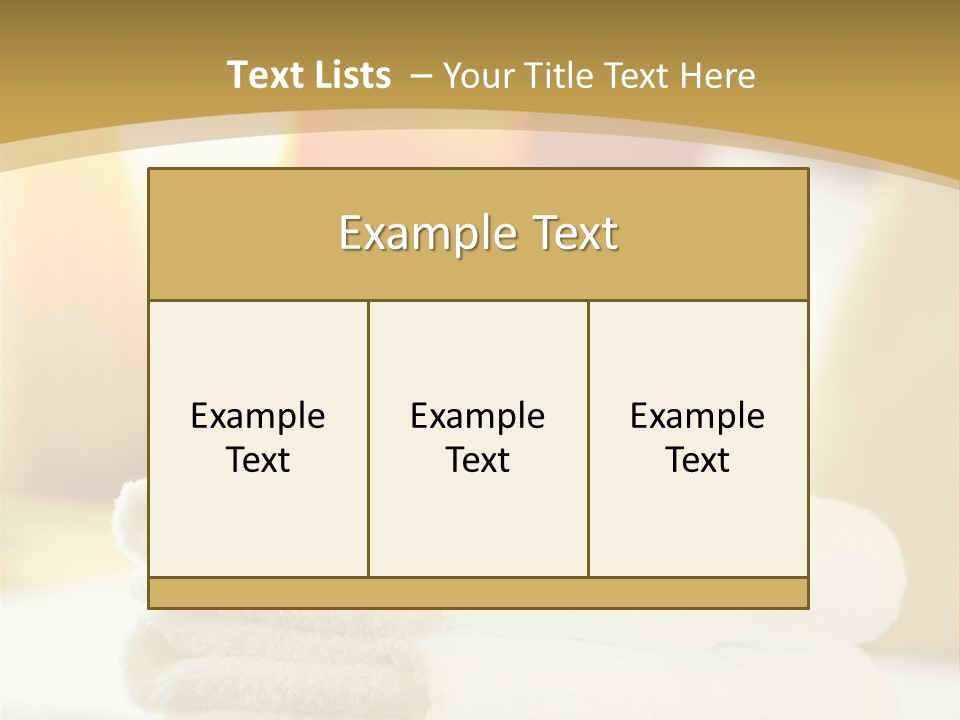 White Room Stacked PowerPoint Template