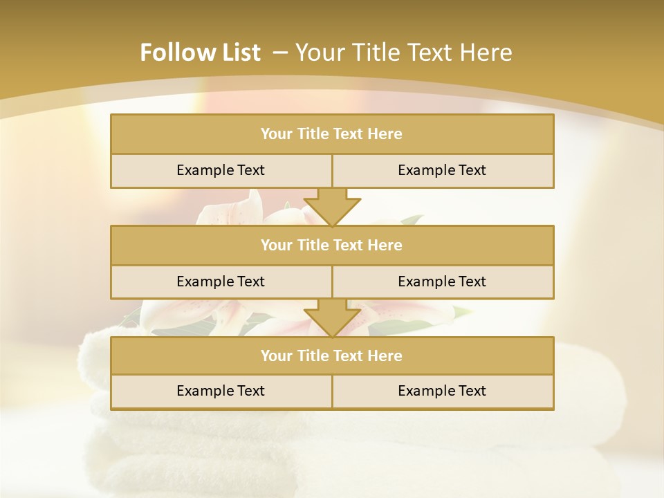 White Room Stacked PowerPoint Template