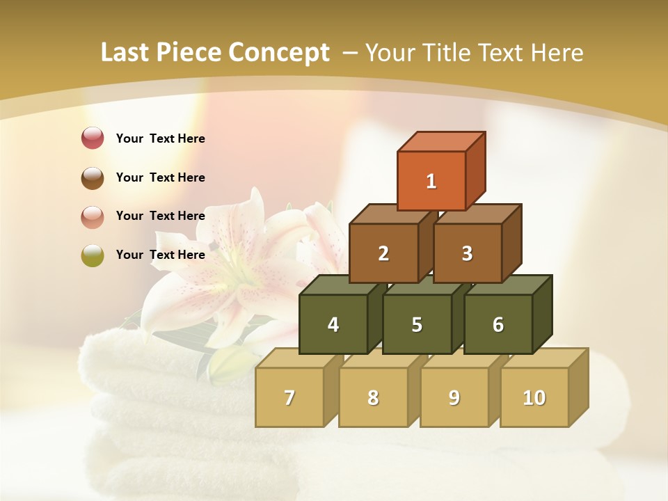 White Room Stacked PowerPoint Template