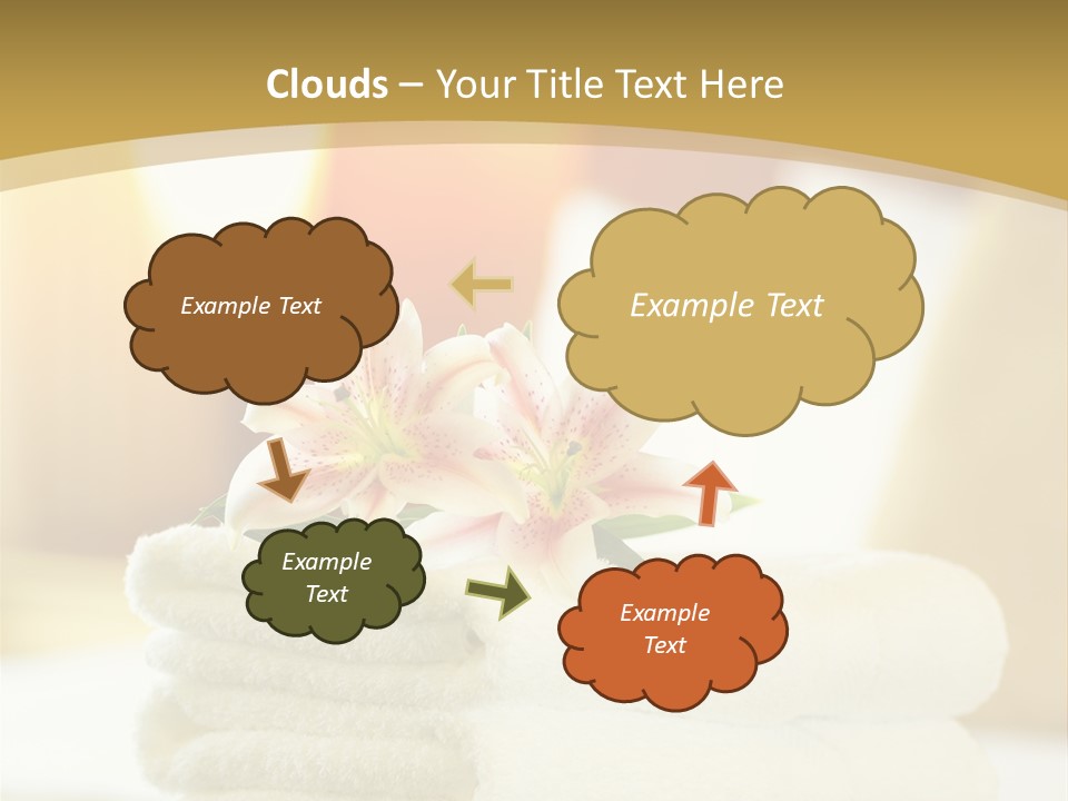 White Room Stacked PowerPoint Template