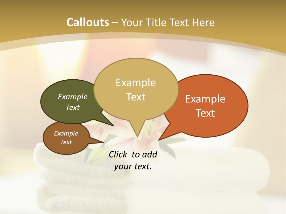 White Room Stacked PowerPoint Template