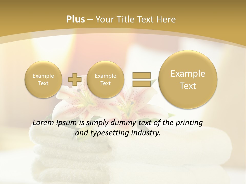White Room Stacked PowerPoint Template