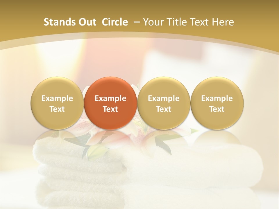 White Room Stacked PowerPoint Template