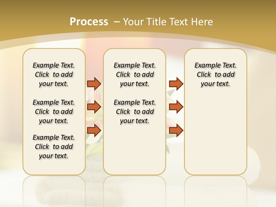 White Room Stacked PowerPoint Template
