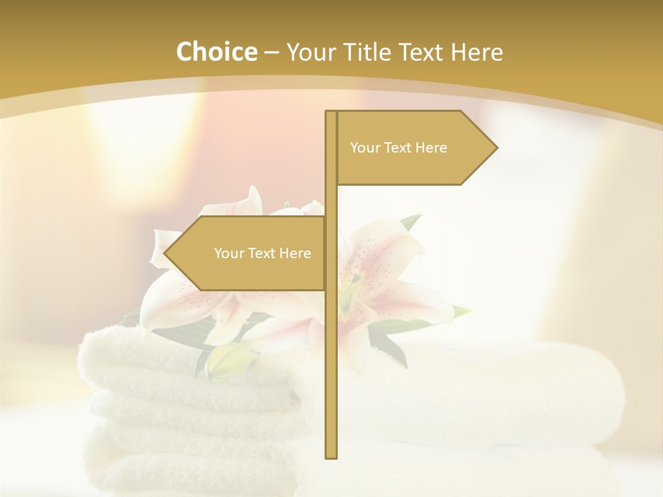 White Room Stacked PowerPoint Template