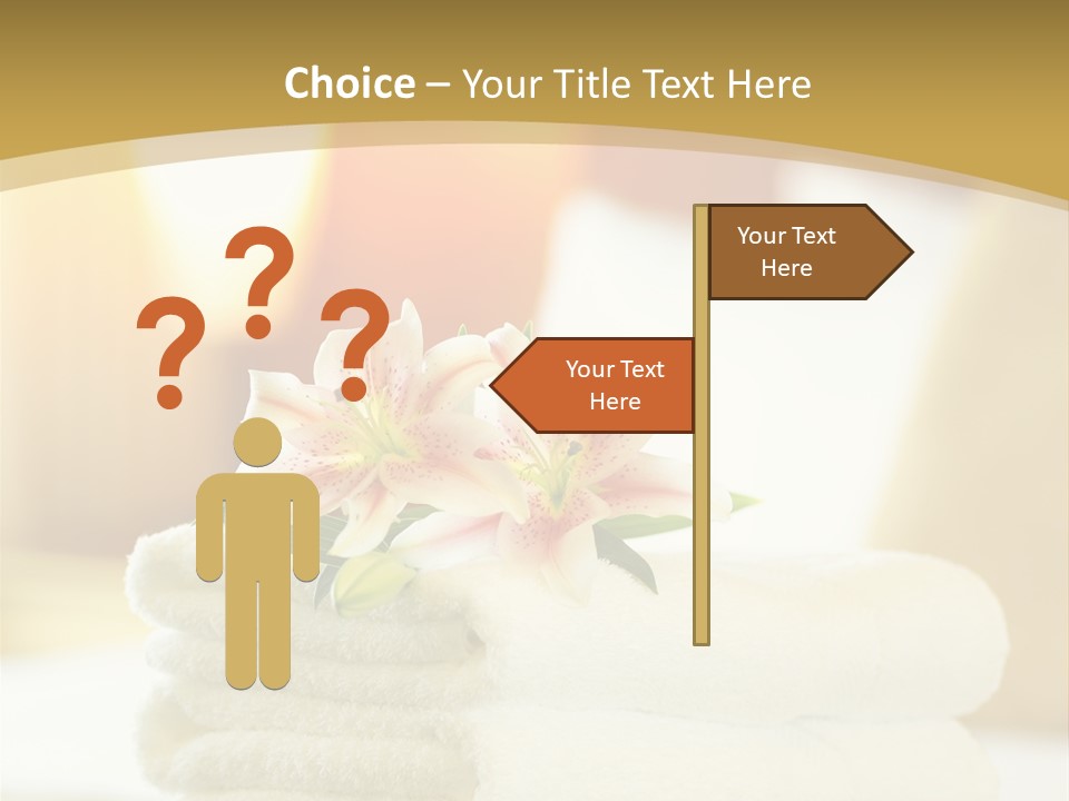 White Room Stacked PowerPoint Template