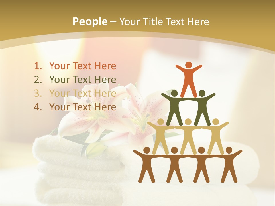 White Room Stacked PowerPoint Template