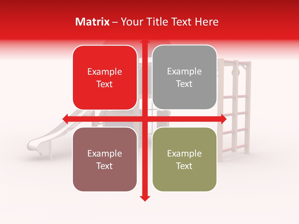 Red Site Cgi PowerPoint Template