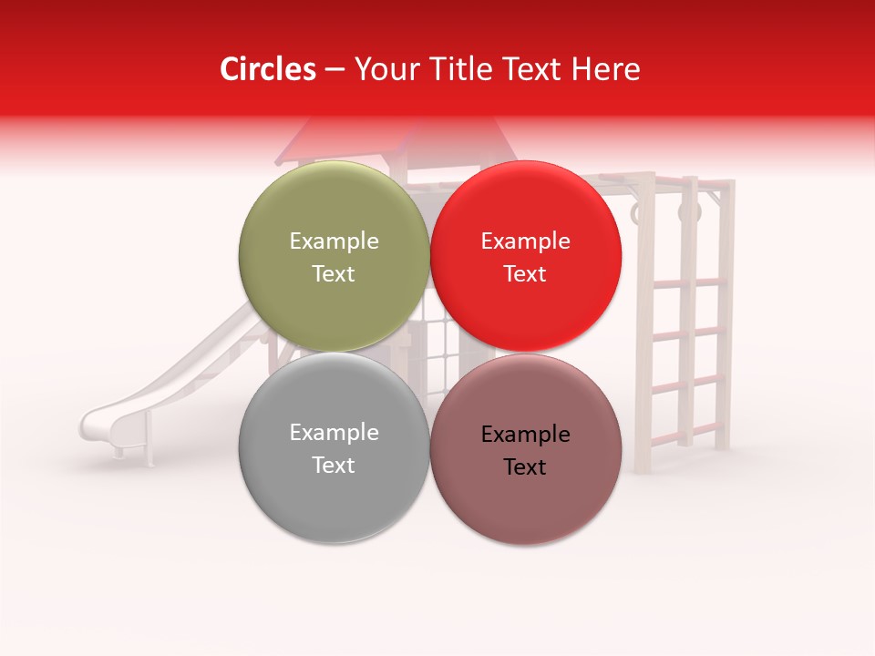 Red Site Cgi PowerPoint Template