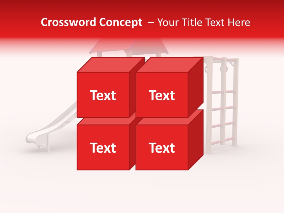 Red Site Cgi PowerPoint Template