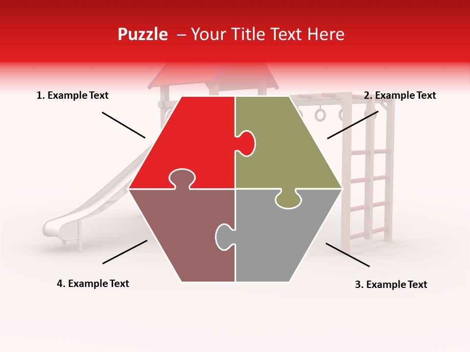 Red Site Cgi PowerPoint Template