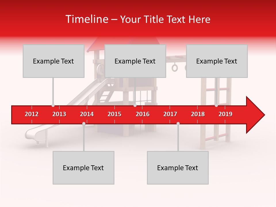 Red Site Cgi PowerPoint Template