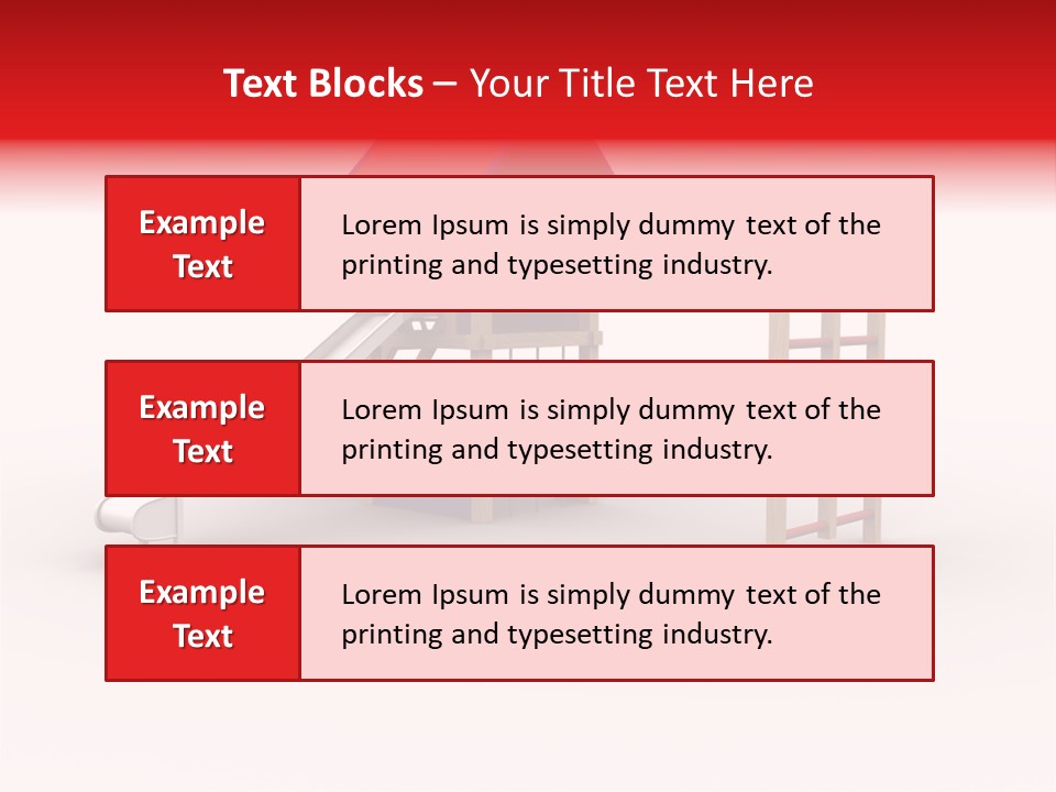 Red Site Cgi PowerPoint Template